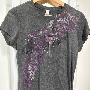 NHRA women’s gray T-shirt